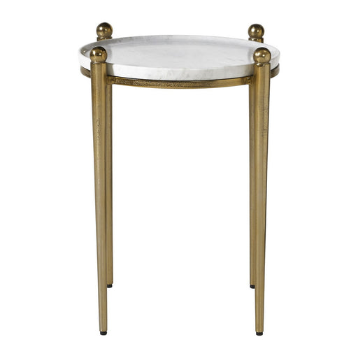 Nahunta Accent Table Antique Brass