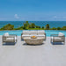 Uttermost - 53086 - Sofa - Borneo - Dark Gray