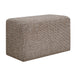 Uttermost - 53115 - Ottoman - Kelce - Caramel, Onyx, And Cream