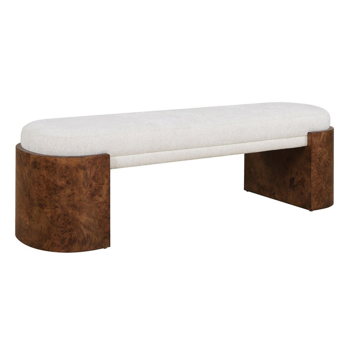 Uttermost - 53117 - Bench - Thorian - Off-white