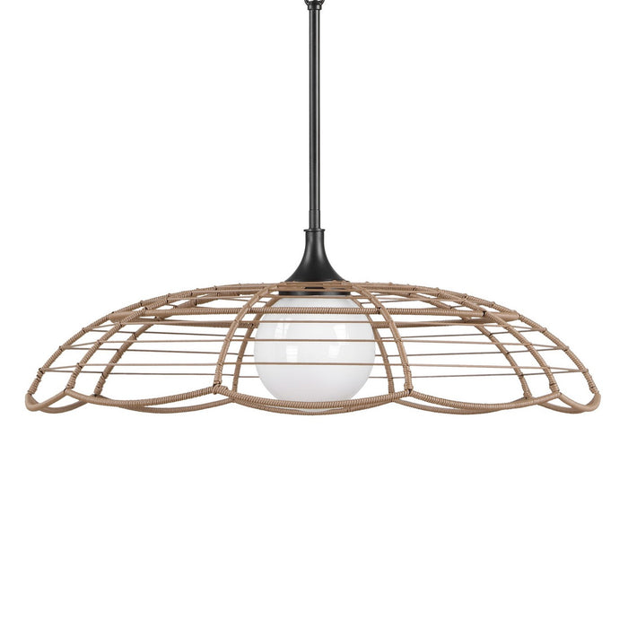 Uttermost - 21655 - One Light Pendant - Lakeside - Matte Black