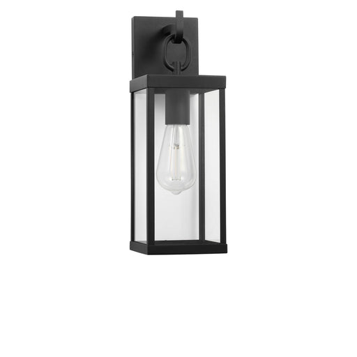 Rox One Light Lantern Textured Black