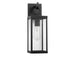 Generation Lighting - GLO1761TXBE - One Light Lantern - Rox - Textured Black