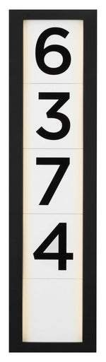 Address Light Address Light White Plastic