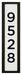 Generation Lighting - GLO214 - Address Light - Address Light - White Plastic