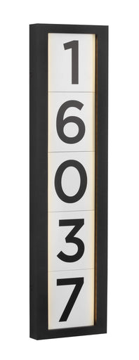 Address Light Address Light LED Textured Black