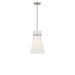 Generation Lighting - GLP1751BN - One Light Pendant - Fynn - Brushed Nickel