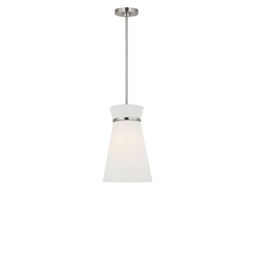 Fynn One Light Pendant Brushed Nickel