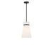 Generation Lighting - GLP1751MBK - One Light Pendant - Fynn - Midnight Black