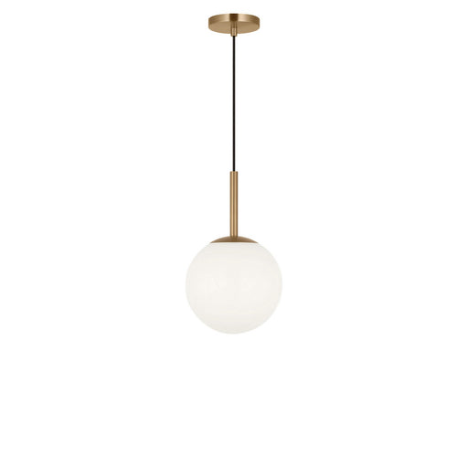 Nube One Light Pendant Satin Brass