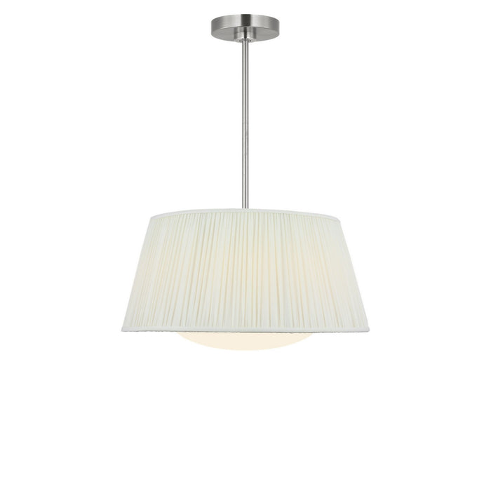 Generation Lighting - GLP1873BN - Three Light Pendant - Vilera - Brushed Nickel