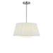 Generation Lighting - GLP1873BN - Three Light Pendant - Vilera - Brushed Nickel