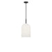 Generation Lighting - GLP1941MBK - One Light Pendant - Neblina - Midnight Black