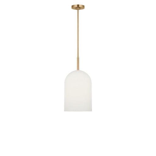 Neblina One Light Pendant Satin Brass