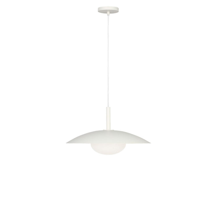 Generation Lighting - GLP2041MWTE - One Light Pendant - Mont - Matte White