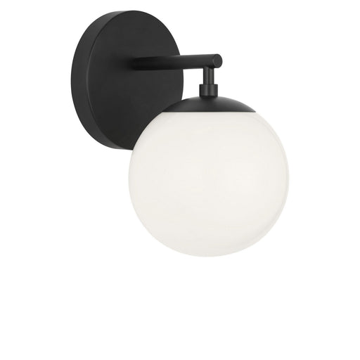 Generation Lighting - GLV1831MBK - One Light Vanity - Nube - Midnight Black