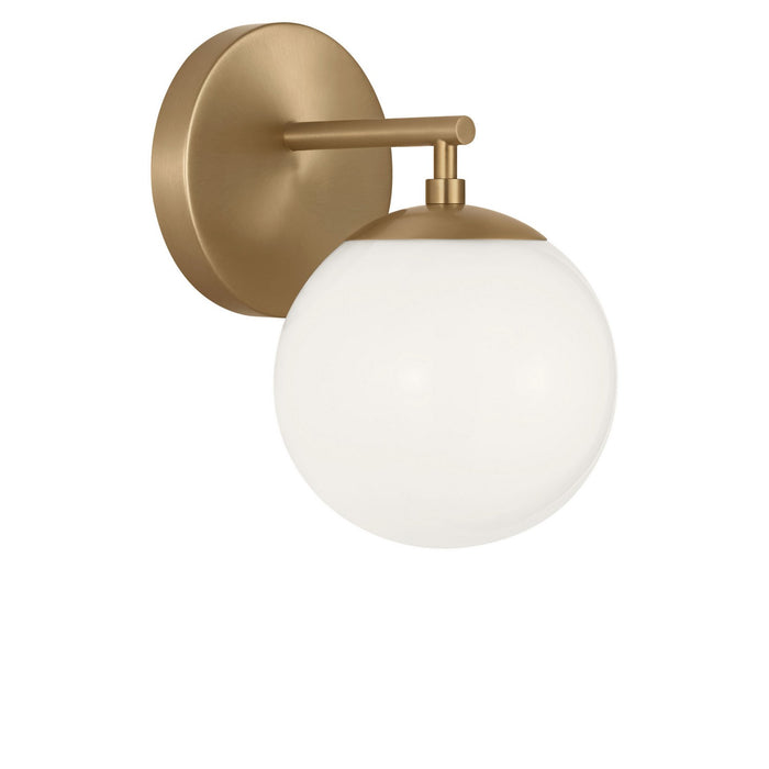 Generation Lighting - GLV1831SB - One Light Vanity - Nube - Satin Brass