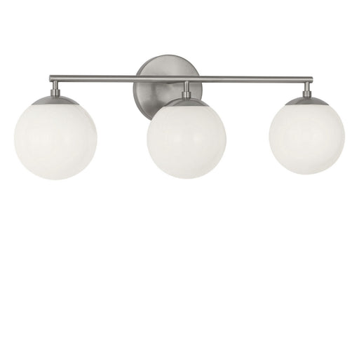 Nube Three Light Vanity Brushed Nickel