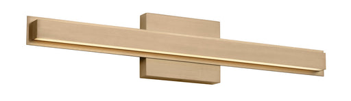 Aro LED Vanity Satin Brass