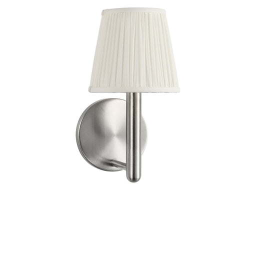 Vilera One Light Wall Sconce Brushed Nickel