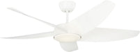 Generation Lighting - 5ARKSM52RZWD - 52" Ceiling Fan - Arkdale - Matte White