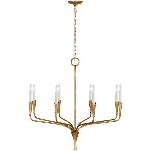 Aiden LED Chandelier Gilded Iron