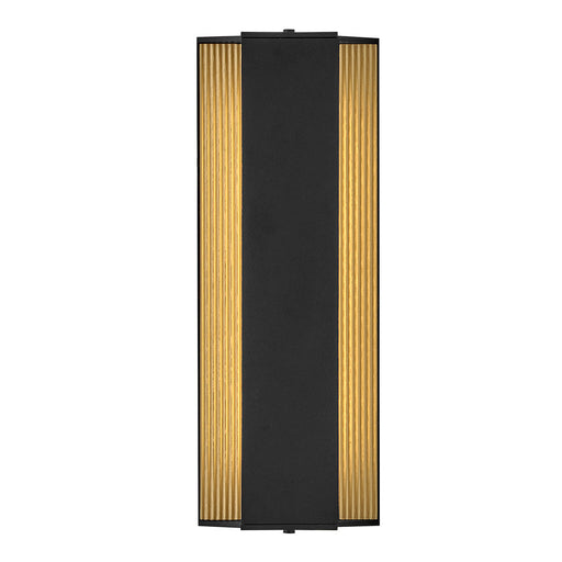 Strata LED Wall Sconce Black