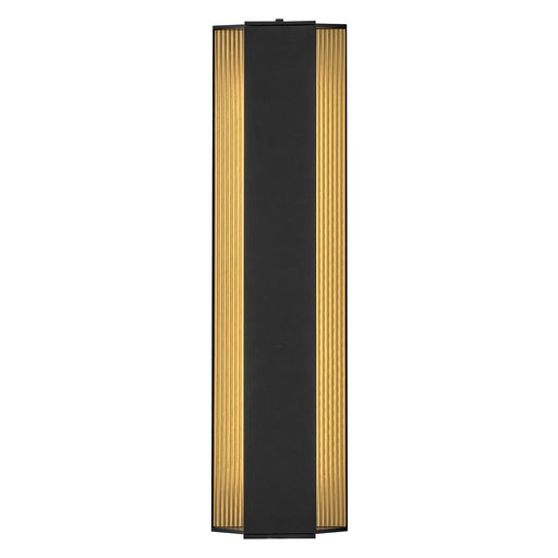 Strata LED Wall Sconce Black