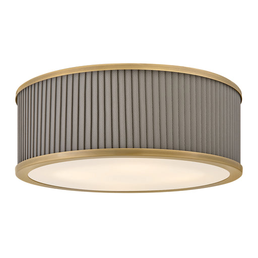Arden LED Flush Mount Heritage Brass