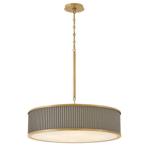 Arden LED Chandelier Heritage Brass