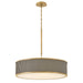 Hinkley - 45055HB - LED Chandelier - Arden - Heritage Brass