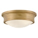 Hinkley - 45123HB - LED Flush Mount - Ellis - Heritage Brass