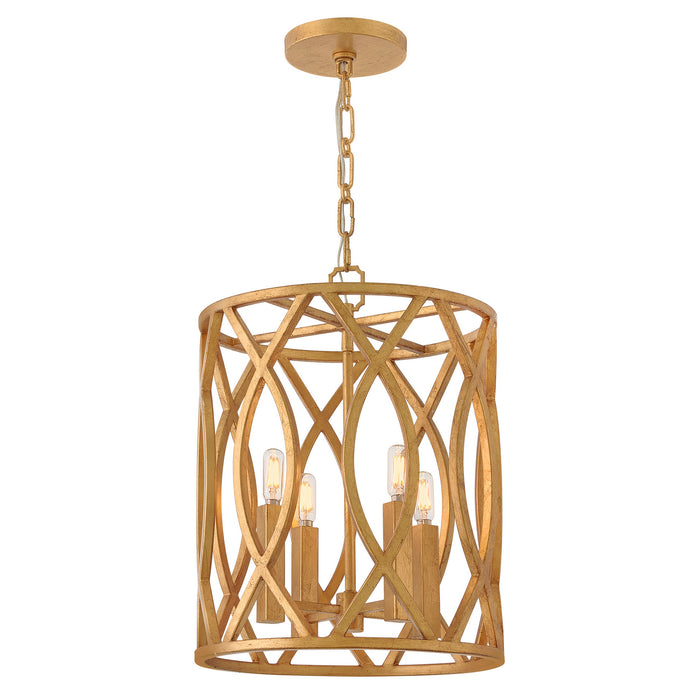 Hinkley - 45787DA - LED Pendant - Leona - Distressed Brass