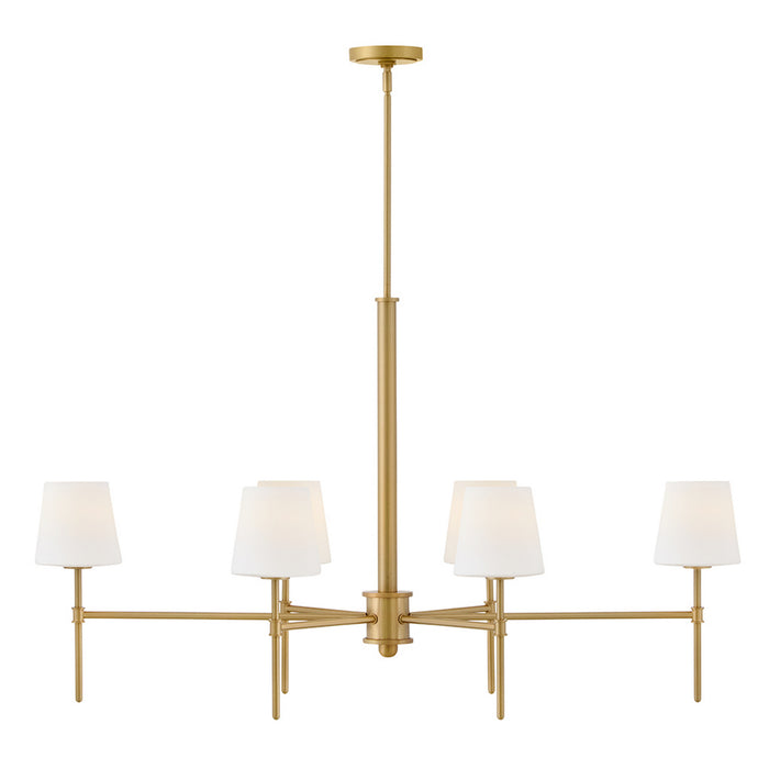 Hinkley - 46954LCB - LED Chandelier - Saunders - Lacquered Brass
