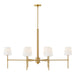 Hinkley - 46954LCB - LED Chandelier - Saunders - Lacquered Brass