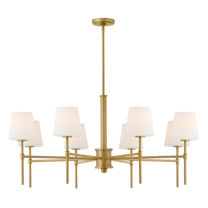 Hinkley - 46956LCB - LED Chandelier - Saunders - Lacquered Brass