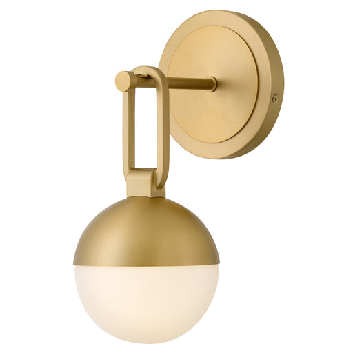 Bowie LED Wall Sconce Lacquered Brass