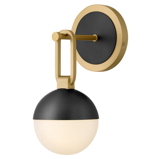 Bowie LED Wall Sconce Lacquered Brass