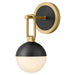 Hinkley - 54560LCB-BK - LED Wall Sconce - Bowie - Lacquered Brass