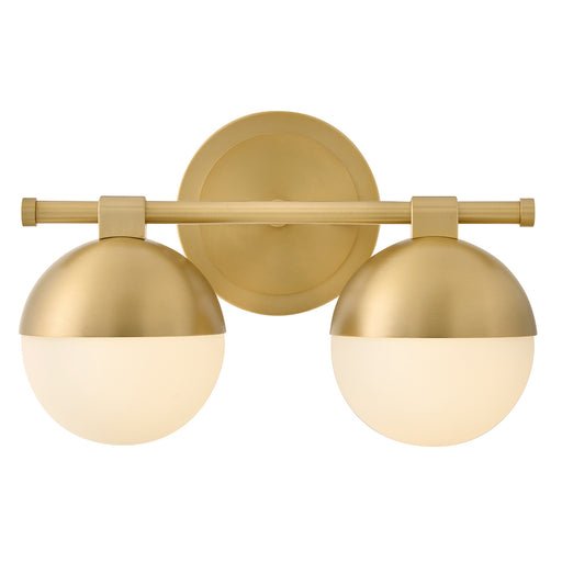 Bowie LED Vanity Lacquered Brass