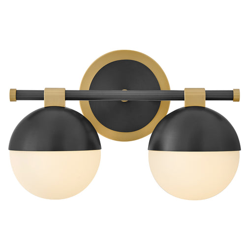 Bowie LED Vanity Lacquered Brass
