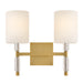 Hinkley - 57612LCB - LED Vanity - Anika - Lacquered Brass