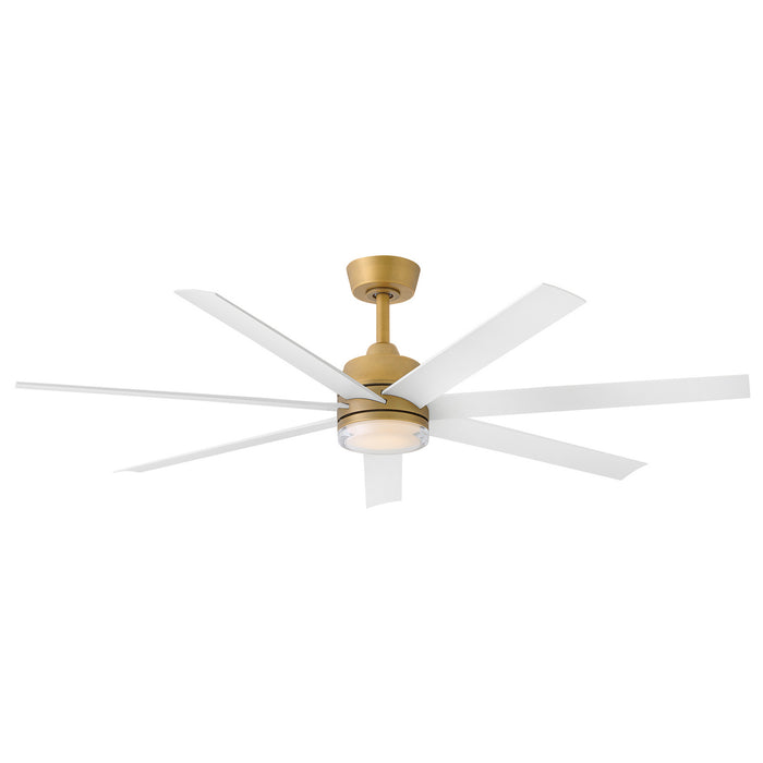 Hinkley - 910656FHB-LDD - 56" Smart Fan - Current - Heritage Brass