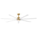 Hinkley - 910672FHB-LDD - 72" Smart Fan - Current - Heritage Brass