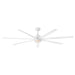 Hinkley - 910672FMW-LDD - 72" Smart Fan - Current - Matte White