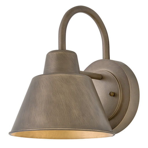 Wes LED Gooseneck Barn Light Burnished Bronze
