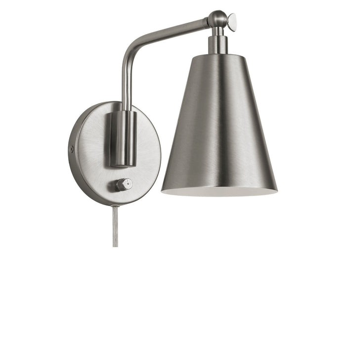 Generation Lighting - GLW2001BN - One Light Wall Sconce - Drae - Brushed Nickel