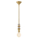 Lark - 83067LCB - LED Pendant - Prim - Lacquered Brass