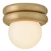 Lark - 83291LCB - LED Convertible Flush Mount - Noa - Lacquered Brass