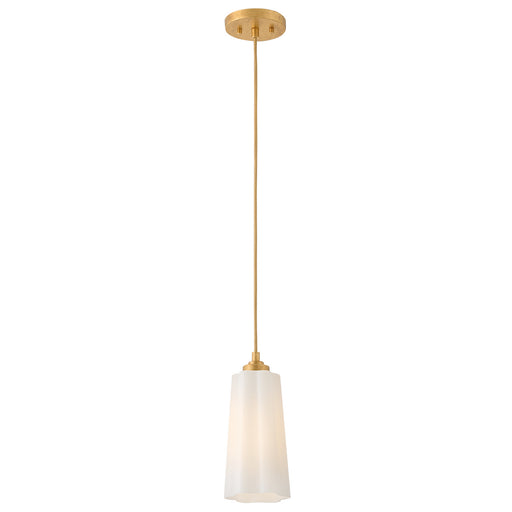 Honey LED Pendant Distressed Brass